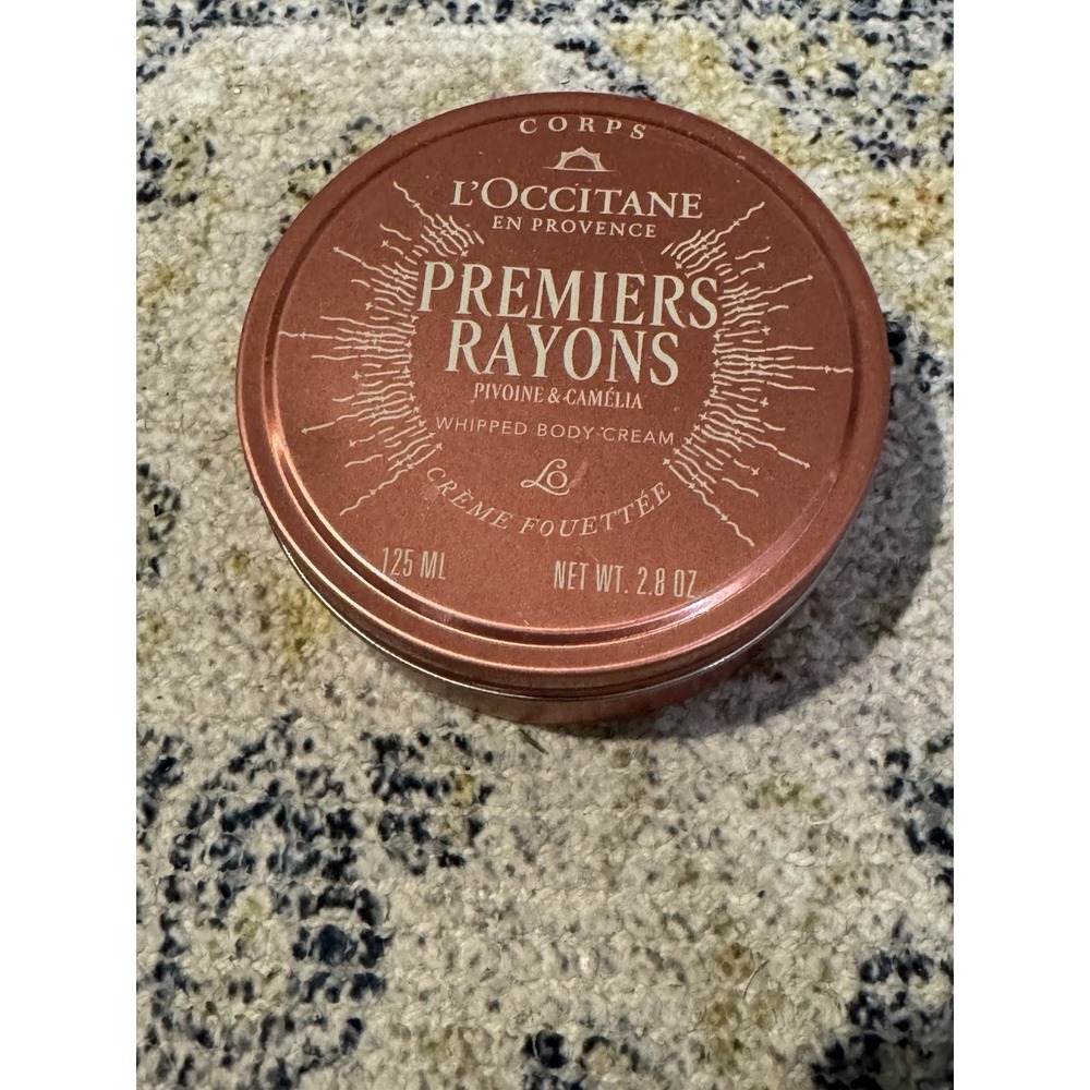 L'occitane Premiers Rayons Pivoine And Camellia Whip Body Cream 2.8 New